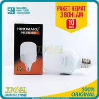 Lampu LED 10W 10 W PAKET HEMAT 3 PCS Bohlam Lampu 10 Watt SNI Terang