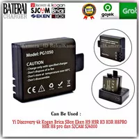 Battery Pack Xiaomi Yi Discovery 4k 1090 Mah Baterai Action Camera