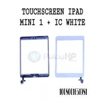 TOUCHSCREEN IPAD MINI 1/MINI 2 +IC WHITE ORIGINAL