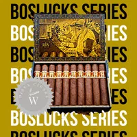 CERUTU BIN CIGAR - BOSLUCKS HALF CORONA ( WOODEN PACK ) 10 PCS