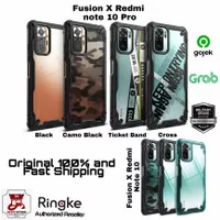 Case Redmi Note 10 Pro / Note 10 Ringke Fusion X Casing Note 10 Pro - Black, Note 10