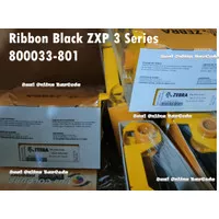 Ribbon Black ID CARD ZEBRA ZXP 3 SERIES / Ribbon Zebra ZXP3 Black Ori