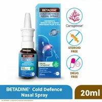 nasal spray betadine defence cold