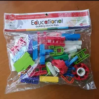 Mainan Anak Educational Building Block Toys Model Lasi