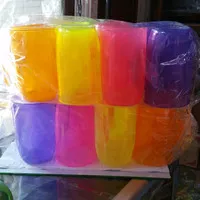 gelas plastik es teh manis 12pcs/gelas plastik