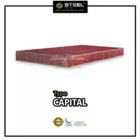 Matras Tilam Kasur Busa Capital Steel Foam Mattress Garansi 10 htn