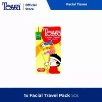 Tessa Tissue Facial 50sheet 2ply Travel Pack - Tessa Tissu Wajah Tisu