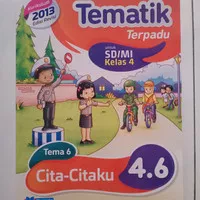 Tematik Terpadu SD/MI kelas 4 Tema 6 K13 edisi revisi