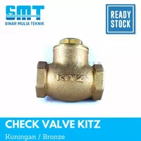 1 1/4 inch Swing Check valve KITZ kuningan