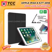 iPad 6 6th 9.7 2018 A1893 A1954 Flip Case Trifold Soft Cover Casing