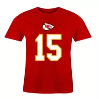 TSHIRT Kaos NFL Player Jersey Like Patrick Mahomes #15 KC Chiefs