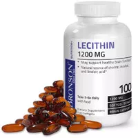 Bronson Lecithin 1200 mg Choline,Inositol & Linoleic acid 100 Softgels