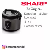 [ PROMO ] Rice Cooker Sharp KS-N18MG-SL Magic com 1,8Liter Sharp