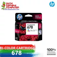 Cartridge HP 678 Tri-color Ink Original Murah