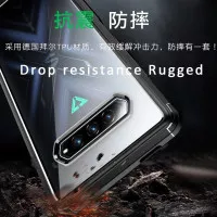 Case Xiaomi Black Shark 4 / 4 Pro Case Design Crystal Casing - List Hitam