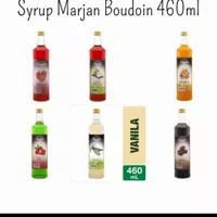 syrup marjan bOUDOIN 460ml / marjan cocopandan / marjan melon (GOJEK/G