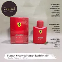 Ferrari Scuderia Red edt 125ml