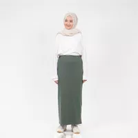 Basic Skirt (Rok Kaos Rajut Span Polos)