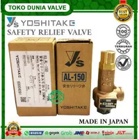 YOSHITAKE AL150 - 20A 3/4" SAFETY RELIEF VALVE MADE IN JAPAN