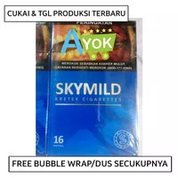 Rokok SKYMILD Kretek Biru 16 Batang - Sky Mild Blue 1 Bungkus Slop Pak