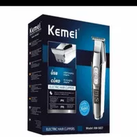 Alat Cukur Rambut Cas Kemei KM-5027 Lcd Display - Hair Trimmer Km 5027