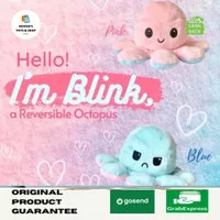 Boneka Gurita bolak balik boneka Octopus/boneka lucu/mainan anak lucu