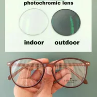 kacamata lensa photocromic berubah warna otomatis
