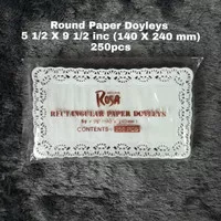 Doyleys Paper Rectangular 5,5x9,5 / Kertas Alas Kue Segi 5,5 X 9,5inc