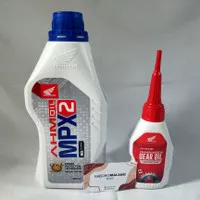 AHM Oil MPX 2 0.8L + Gear Matic Oil / Oli Gardan