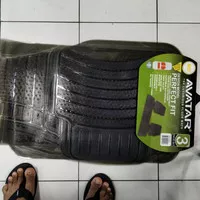 Karpet Karet Packy Poda 2 Baris Original Warna Smoke Untuk semua Mobil