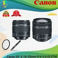 Canon EF-S 18-55mm f/4-5.6 IS STM / Lensa Canon 18-55mm IS STM
