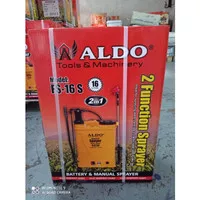 ALDO FS16 Alat Semprot Hama - Sprayer 2 in 1 manual elektrik 16 liter