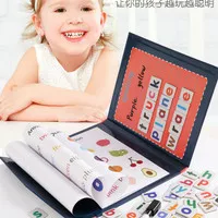 Magnetic Spelling game - mainan edukasi anak