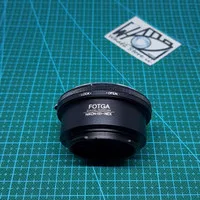 Fotga Lens Adapter Lensa Nikon AI AFS G to nex Sony E Mount a6000 a7