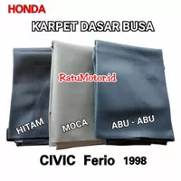 Karpet Dasar Mobil Honda CIVIC Ferio 1998 VTEC Bahan Busa