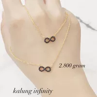 Kalung Infinity Kalung 8 Infiniti Necklace Cantik