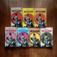 Buku Novel Musashi Eiji Yoshikawa 7 jilid set sepaket lengkap tamat