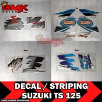 DECAL STRIPING SUZUKI TS 125 3 MODEL