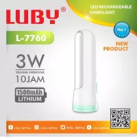 Luby L-7760 Emergency LED 20 SMD + Senter LED 3W PUTIH