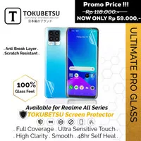 Tokubetsu Realme X3/X3 Super Zoom Anti Gores Hydrogel-Screen Protector - X3, Front