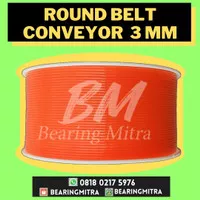 Round Belt PU Round Belt Conveyor 3 mm Polyurethane Conveyor