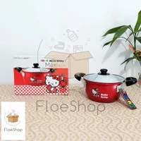 Panci Sup / Soup Pot 18 cm Aluminium Hello Kitty Maspion Jawa