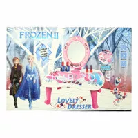 Mainan Meja rias anak lovely dresser frozen 997a Mainan salon