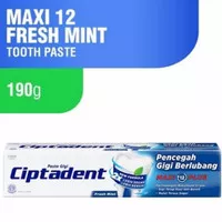 Ciptadent MaxI 12 Plus Fresh Mint 190g