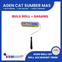 KUAS ROLL ACE BUDGE T / KUAS ROLL CAT TEMBOK 10mm (3/8") 23cm