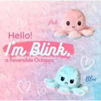 Boneka Gurita bolak balik boneka Octopus boneka lucu mainan anak lucu