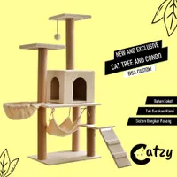 Catzy / Cat Scratcher / Cat Condo / Cat Tree / Rumah Kucing / Anggora