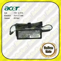 Adaptor Charger Acer switch alpha 12 11 PRO 19V 2.37 DC 3.0*1.1mm ORI