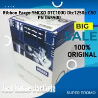 RIBBON WARNA ID CARD PRINTER FARGO DTC1250e DTC1250 E - C50 C 50 - ORI