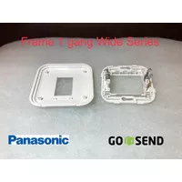 Frame Saklar Engkel 1 Gang Wide Series Panasonic